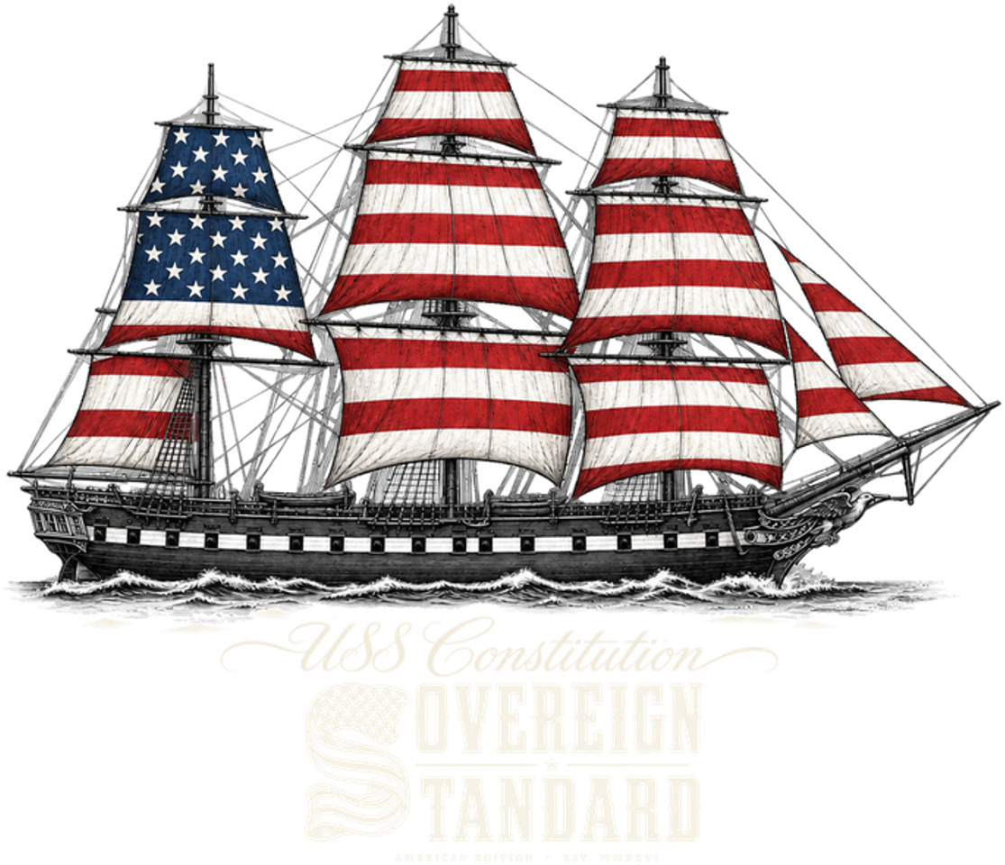 USS Constitution artwork